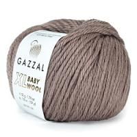 GAZZAL BABY WOOL XL 835; Состав: 40% Шерсть мериноса, 20% Кашемир ПА, 40% Акрил; 50 г/100 м